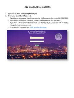 city of phoenix echris|How to Access Echris .
